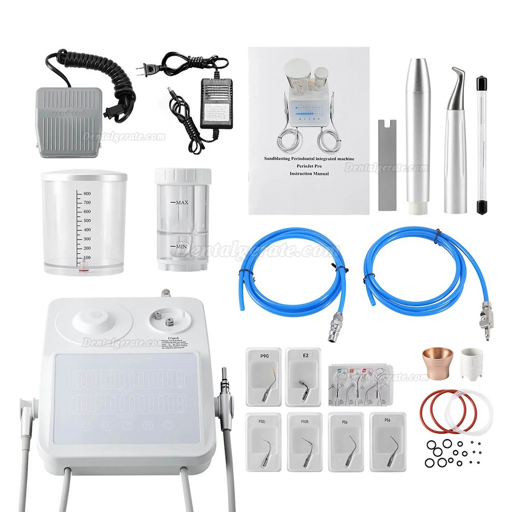 Dentales Ultraschall Scaler und Pulverstrahlger&auml;t 2-in-1 System PerioJet Pro, G+P+E+A+C-Modus